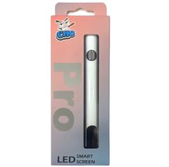 カラーLED付き　510規格　3代目CHO ヴェポライザバッテリ 650MAH　ホワイト
