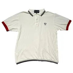 COMME des GARCONS SHIRT × FREDPERRYコムデギャルソンシャツ×フレッドペリー） collaboration polo shirt コラボポロシャツ M ホワイトのサムネイル