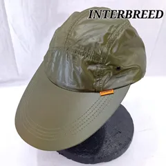 INTERBREED インターブリード 帽子 キャップ INTERBREED インターブリード Phat Bite  ジェットキャップ ロングビルキャップ カーキ