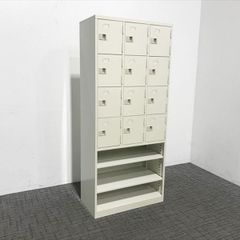 コンビキャビネット オープン 12人用 保管庫 アイボリー