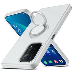 【数量限定】5G 用 ケース リング シリコン レンズ保護 A54 薄型 360°回転 車載ホルダー TPU 一体型 防水 軽量 ストラップホール 黄変防止 OPPO 四隅衝撃吸収 おしゃれ 滑り止め フィット感 オッポa54 用 液状シリコンカバー ベージュ