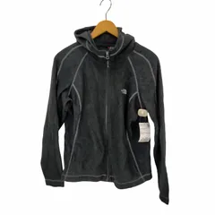 ザノースフェイス THE NORTH FACE 13AW POLARTEC 刺繍ロゴ ステッチ フリースパーカー レディース  Lのサムネイル