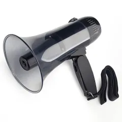 MyMealivos 拡声器 5W 小型メガホン サイレン音つき 防災にも
