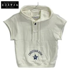 Christian Dior クリスチャンディオール 【美品/国内正規/24年製】423S25A4117 ロゴプリント プルオーバー パーカー/ I:38のサムネイル