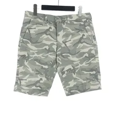 ジュンハシモト/junhashimoto BASIC SHORTS ベーシック 迷彩 カモ ハーフ ショーツ パンツ グレーカモ  サイズ メンズ3のサムネイル