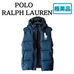 美品　ポロラルフローレン　ダウンベスト　フード着脱可　現行タグ　紫刺繍　肉厚 POLO RALPH LAUREN（ダウンベスト）のフリマアイテム一覧