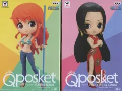 【中古】フィギュア 全2種セット 「ワンピース」 Q posket-NAMI＆BOA HANCOCK special color ver.-