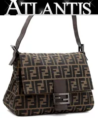 希少品 FENDI フェンディ マンマバケット ズッカロゴ スウェード 2025年最新】fendi マンマバケット スエードの人気アイテム