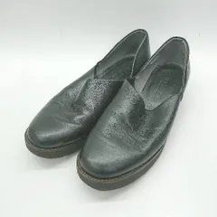 ◇ Θ HARUTA ハルタ レザー レザースリッポンシューズ サイズ25EE ブラック系 レディース E  【1506230033492】のサムネイル