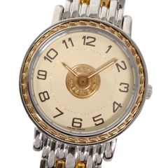 HERMES エルメス SE4.220 セリエ ステンレススチール/SS×GP クォーツ レディース 腕時計 正規品 / C432