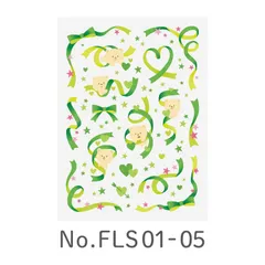 【 新品 未開封 】 キングジム デコレーションステッカー リボン 05 favluv(ファブラブ) FLS0105 未使用 送料無料