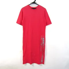 アルマーニエクスチェンジ ワンピース トップス 半袖 Tシャツワンピ コットン レディース XSサイズ ピンク ARMANI EXCHANGE 【中古】のサムネイル