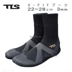 TLSサーフブーツ ネオプレン　28cm3mm 箱なし発送定価¥10500 サーフブーツ TLS TOOLS ツールス TLS X-FIT SURFBOOTS エックス