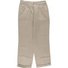 古着 ラルフローレン Ralph Lauren POLO by Ralph Lauren ツータック チノパンツ メンズw33相当/eaa546139