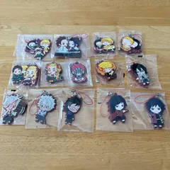 鬼滅の刃 ラバーマスコット キーホルダー セット 不死川実弥 不死川実弥 猗窩座 煉獄杏寿郎 伊黒小芭内 胡蝶しのぶ 我妻善逸 竈門炭治郎 竈門禰󠄀豆子 冨岡義勇