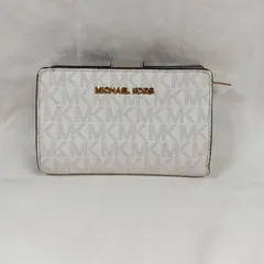 MICHAEL KORS　JET SET TRAVEL ビルフォールド ジップ コインウォレット【店舗管理番号M】