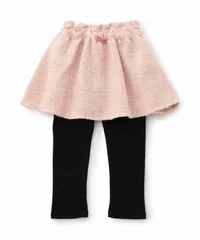 新品　SERAPH（セラフ） ボトムス スカート レギンス付きスカート 10分丈　100㎝　110㎝　120㎝　130㎝　140㎝　ピンク　スカッツ　スカート　パンツ