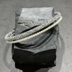 カチューシャ　シンプル　ヘアバンド　パール　ビジュー　シルバー　キラキラ　上品