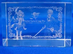 【中古】文房具その他 エスカ&ロジー ミニ・クリスタルペーパーウェイト 「PS Vitaソフト エスカ&ロジーのアトリエPlus ~黄昏の空の錬金術士~ 限定版」 同梱特典