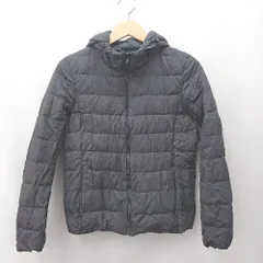 ◇ ⊇ UNIQLO ユニクロ 防寒性良好 長袖 ダウンジャケット サイズS ブラック系 レディース E  【1507250009320】