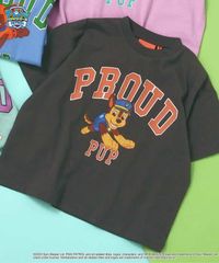 パウ・パトロール バリエーションTシャツ　BREEZE J307A15　チャコール