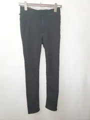 ◇ ⊇ C-SEVENTEEN シーセブンティーン 裏起毛 スキニー パンツ サイズS ブラック レディース E  【1506110004444】