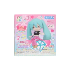 初音ミク(ベリー衣装) 初音ミク×オシャレ魔女 ラブ and ベリー ふわぷち ちょこのせミニフィギュア『初音ミク』(EX) プライズ(1118940) セガ
