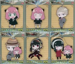 【中古】雑貨 全6種セット クリアマスコット 「SPY×FAMILY」