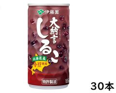 伊藤園 大納言しるこ 缶 185g×30本 賞味期限2025/11