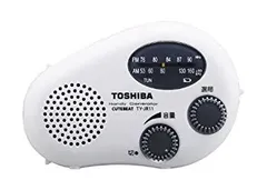 防災備蓄　東芝　TY−JR11充電手巻き防水型ラジオ　中古 防災備蓄 東芝 TY−JR11充電手巻き防水型ラジオ 中古 - メルカリ