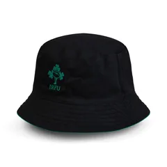 【送料無料・匿名配送】カンタベリー ラグビー アイルランド代表 IRFU 2025/2026 リバーシブル バケットハット 帽子 緑 グリーン 黒 ブラック バケハ黒 公式モデル 日本未発売・限定 新品
