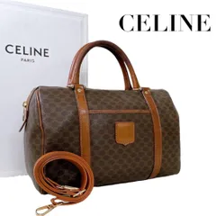 【価格交渉/質問大歓迎♪】希少　セリーヌ　2way ボストンバック　マカダム　トリオンフ　4339