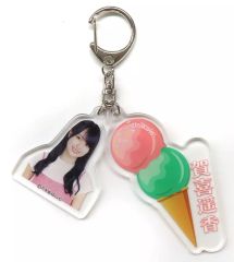 [중고] 키홀더 카키 하루카(노기자카 46) 개별 아이스키 홀더 [한여름의 전국 투어 2024] 아이치 상품