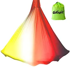 GiGant ギグアント エアリアルヨガ 5ｍx2.8ｍ ハンモック 単体 空中ヨガ 反重力 エクササイズ エアロ( オリエンタルビタミン)