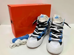 NIKE×sacai ナイキ×サカイ NIKE BLAZER MID/SACAI BV0072-001 BLACK / BLUE スニーカー メンズ 27.0cm 箱あり