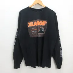 H■エクストララージ/XLARGE ロングスリーブTシャツ【XL】黒/MENS■10【中古】