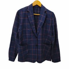 バーニーズニューヨーク BARNEYS NEWYORK チェック柄ジャケット レディース  40