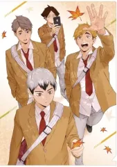 【中古】クリアファイル 6.稲荷崎高校 A4クリアファイル 「ハイキュー!!」