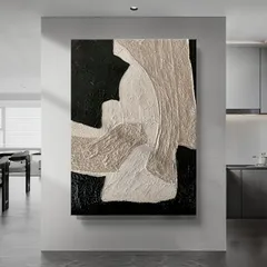 【神尾米泥作】抽象アート 掛け軸 「浮碧」 和モダン インテリア 墨絵 神尾米泥作】抽象アート 掛け軸 「浮碧」 和モダン インテリア 墨絵