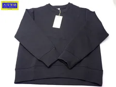 MUJI 無印良品 二重編みスウェットシャツ レディースM BB2R4A4A ブラック 新品 【送料無料】 A-8884【質屋出品】