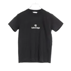 バレンシアガ BALENCIAGA  Tシャツ 黒 ブラック サイズS ランクA 売れ筋商品|||アパレル 【中古】 週末限定価格 BALENCIAGA バレンシアガ New Tape Type Tシャツ