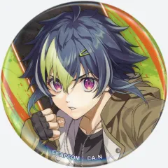 【中古】バッジ・ビンズ 伊波ライ 缶バッジ 「カプくじ ストリートファイター6×にじさんじ コラボくじ 第2弾」 E-4賞