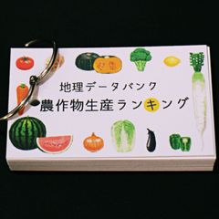 地理データバンク　一次産業　暗記カード　中学受験　中学入試　予習シリーズ
