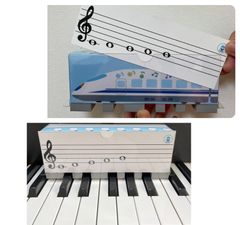 ひけーるくん ピアノ教室 ピアノ教材 レッスングッズ 知育 音符カード