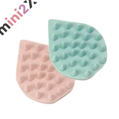 シャンプーブラシ 気持ちいい リラクシング マッサージブラシ 頭皮マッサージブラシ スカルプケア ヘッドマッサージ シャンプーコーム ツボ押し シャワー お風呂 ヘッドスパ リラックス ストレス解消 選べる2色 スカイブルー ピンク 1個