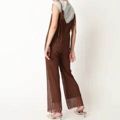 U by Spick&Span (ユーバイスピックアンドスパン) ■ ② 21080212113020 レースアミニットオールインワン レディース ブラウン 38のサムネイル