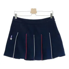 サイズ：M FILA GOLF フィラゴルフ  プリーツスカート  ネイビー系 [240101460911] ゴルフウェア レディース ストスト
