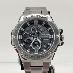 G-SHOCK ジーショック CASIO カシオ 腕時計 GST-B100D-1A G-STEEL アナログ タフソーラー シルバー ステンレス 樹脂
