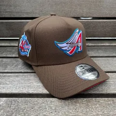 海外限定 Newera ニューエラ 9Forty Aフレーム Angels アナハイム エンゼルス 40th Season キャップ (940-176)