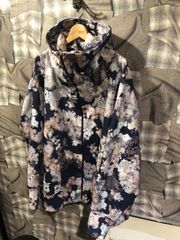 BALMUNG バルムング グラフィックハイネックビッグパーカー ネイビー　FK